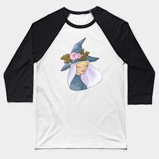 Blue Witch Baseball T-Shirt